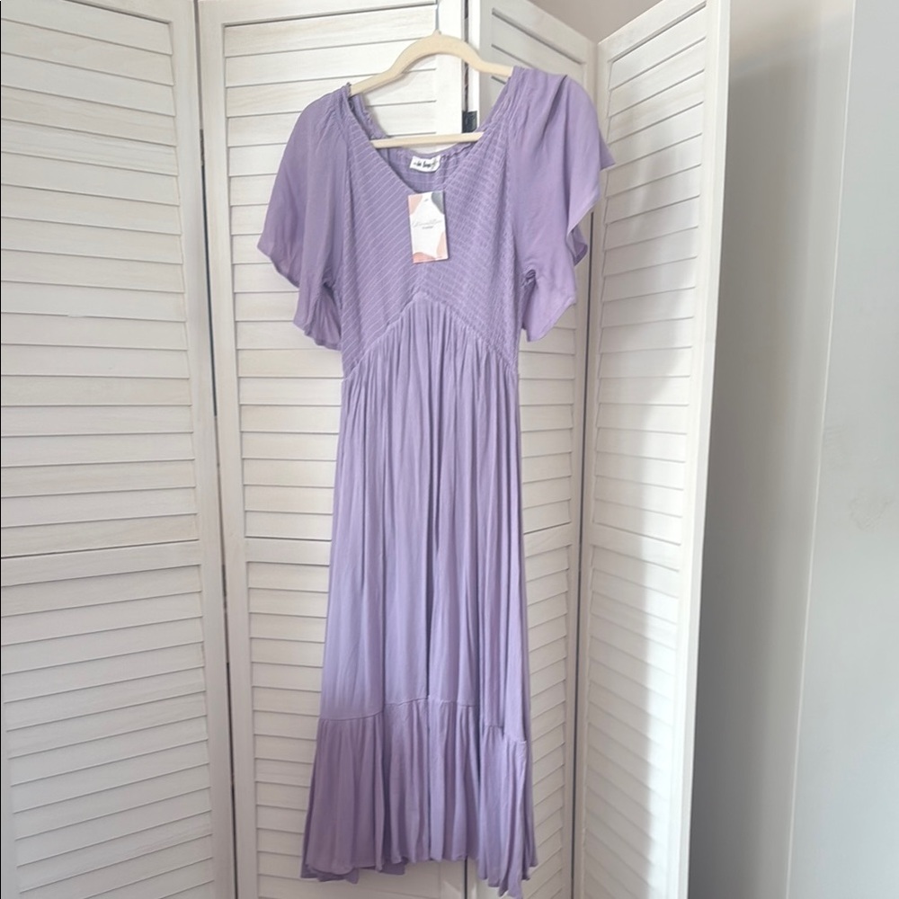In Bloom Lavender Dress